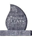 26″ x 6″ x 36″ Tear Drop with 36” base