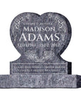 24″ x 6″ x 26″ Single Heart with 36” base