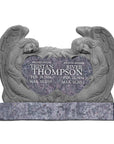 50″ x 8″ x 30″ Double Angel & Heart with 60” base
