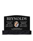 42″ x 6″ x 24″ Upright Headstone with 54″ Base