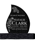 26″ x 6″ x 36″ Tear Drop with 36” base