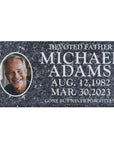 24″ x 12″ x 4″ Flat Headstone