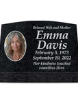 24″ x 10″ x 16″ Slant Headstone