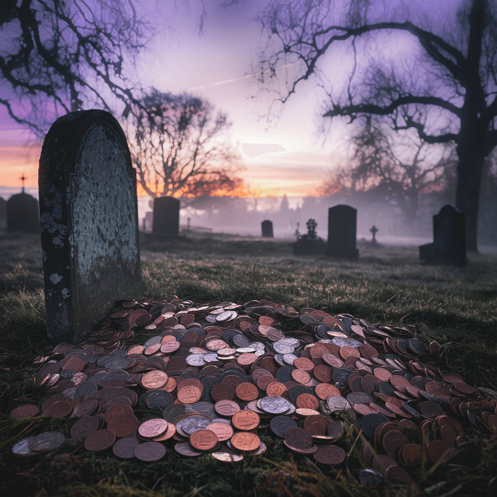 Have You Noticed Pennies in Cemeteries? Here's What They Mean