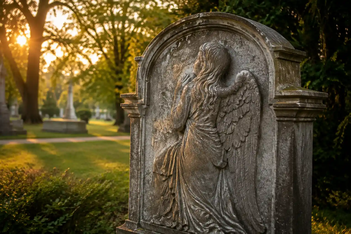 What Angel Symbols on Headstones Mean: History, Types, and Symbolism