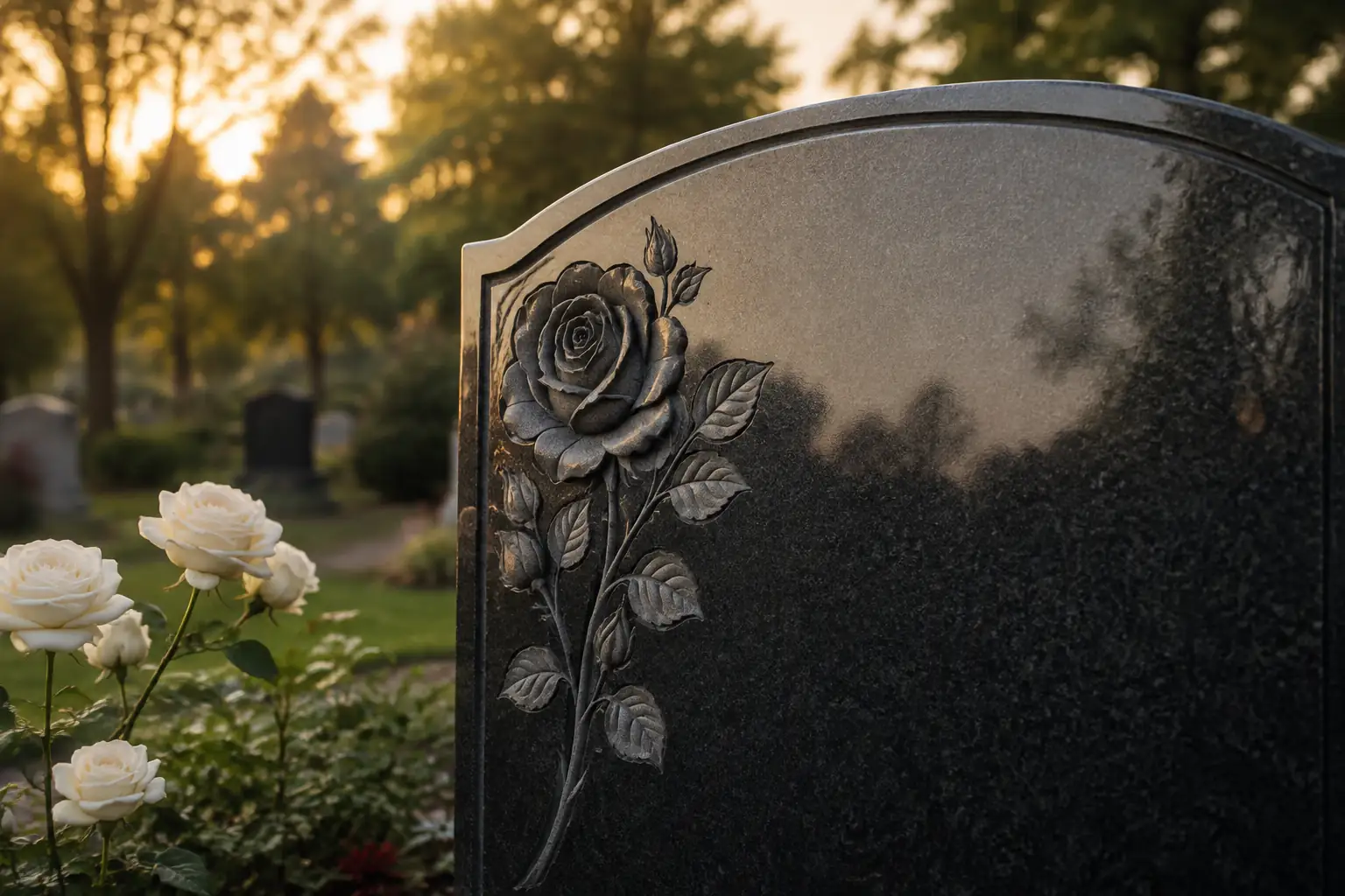 What Do Rose Symbols on Headstones Mean?