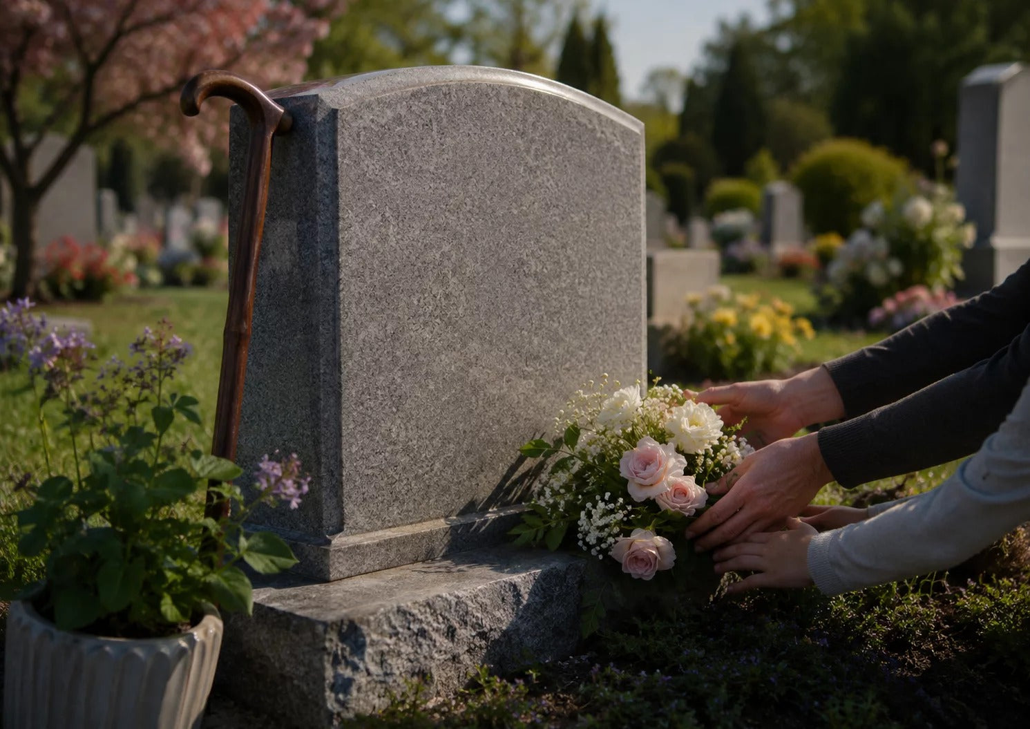 What Should You Put on a Grandparent's Headstone?