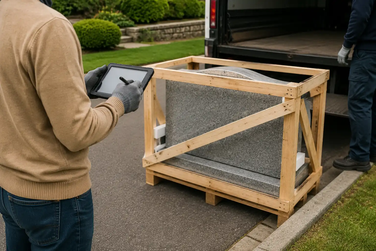 Who Signs for a Headstone Delivery and What to Expect