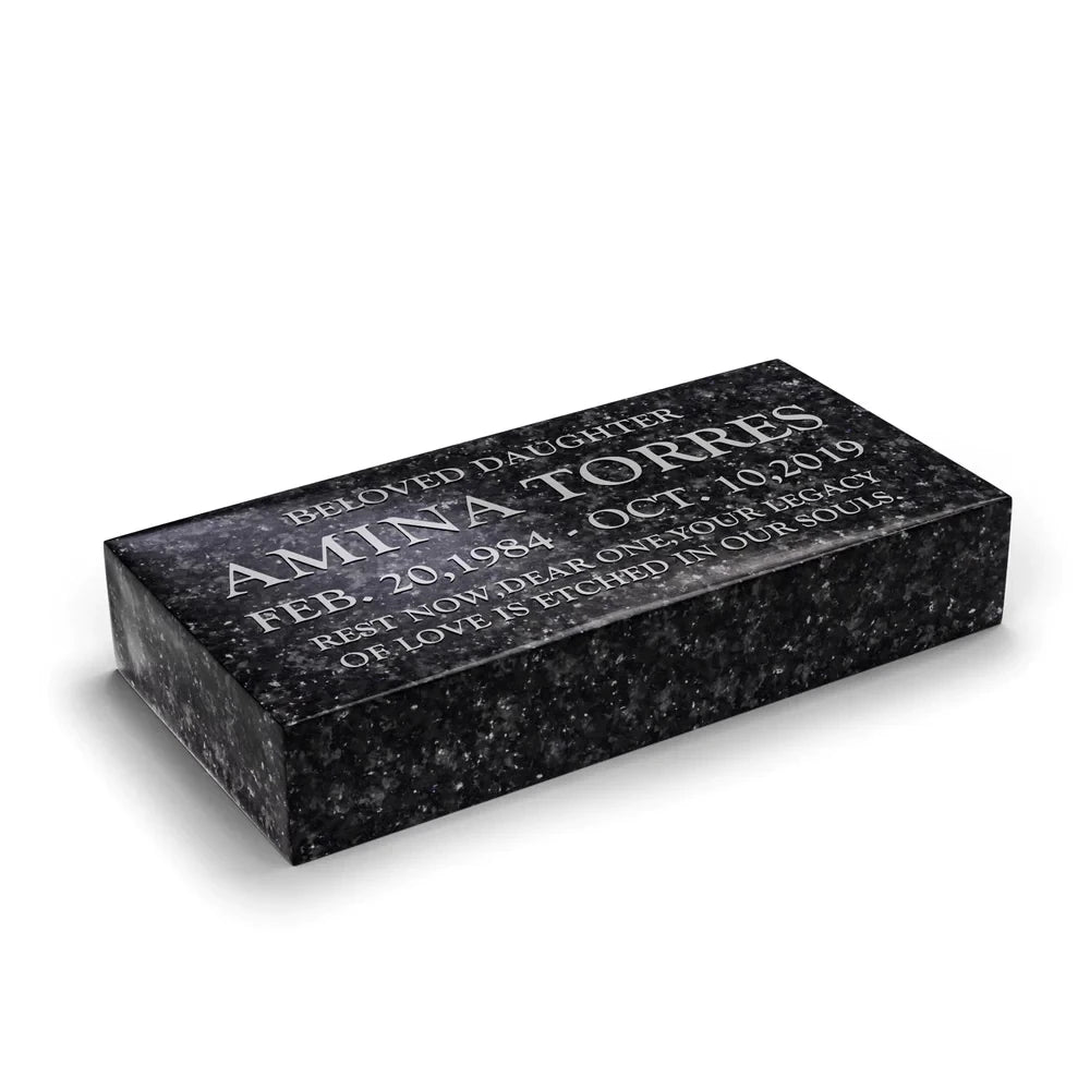 Signature Headstones Flat - Single