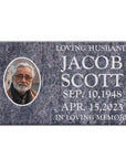 28″ x 16″ x 4″ Flat Headstone