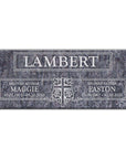 30″ x 12″ x 6″ Pillow Marker Headstone