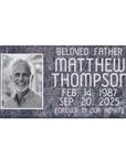 20″ x 10″ x 6″ Pillow Marker Headstone