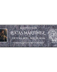 36″ x 12″ x 6″ Pillow Marker Headstone