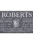 28″ x 16″ x 4″ Flat Headstone