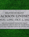 28″ x 16″ x 4″ Flat Headstone