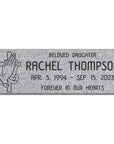 36″ x 12″ x 6″ Pillow Marker Headstone