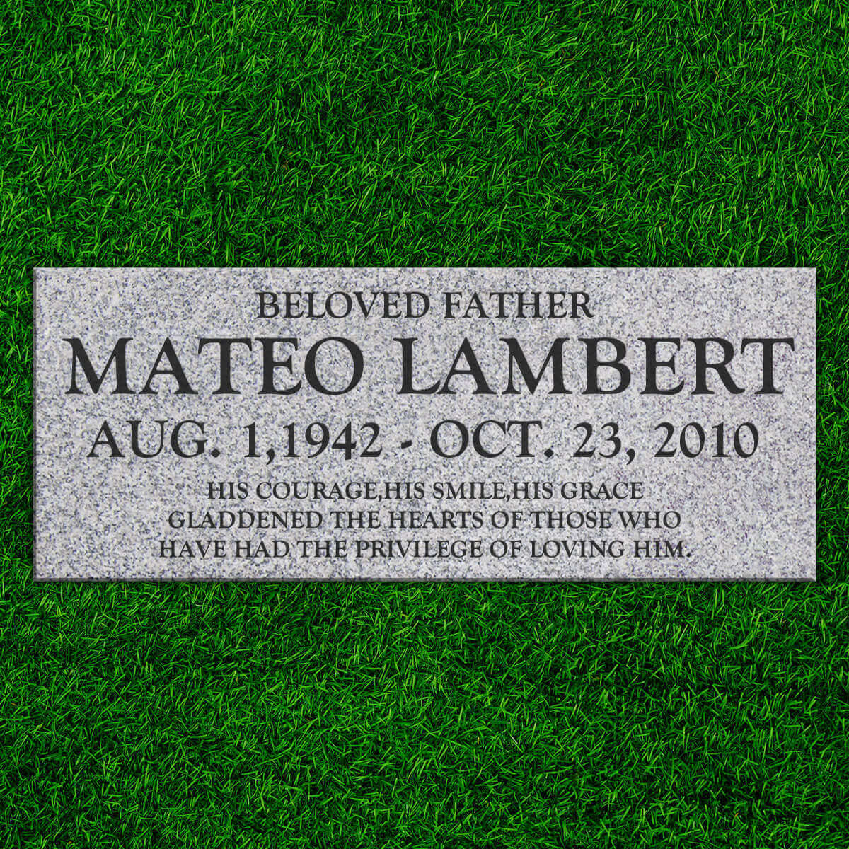 30″ x 12″ x 6″ Pillow Marker Headstone For Sale | Signature Headstones