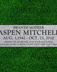 36″ x 12″ x 6″ Pillow Marker Headstone