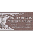 24″ x 12″ x 4″ Flat Headstone