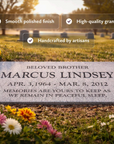 24″ x 12″ x 4″ Flat Headstone