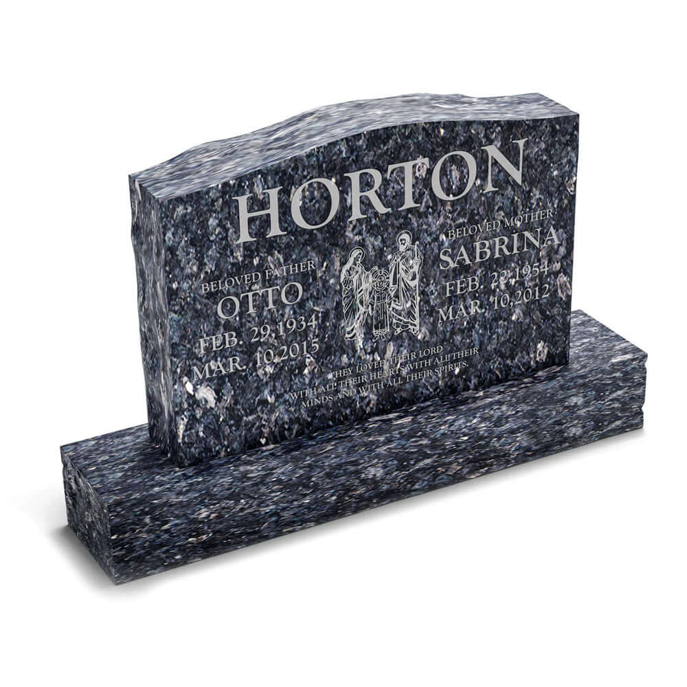 Signature Headstones Upright Grave Marker